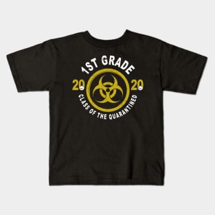 1st Grade 2020 Class Of The Quarantined Graduation Kids T-Shirt